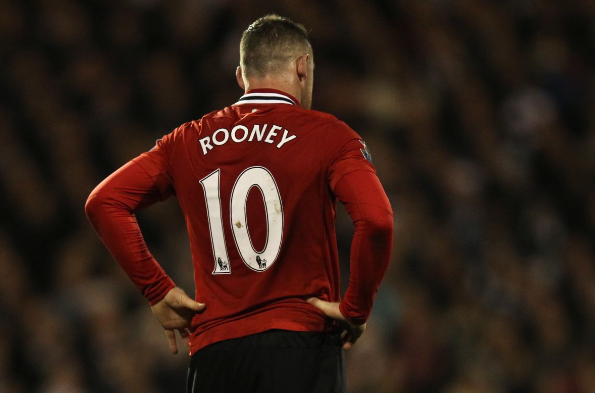 England star Wayne Rooney penned a lucrative five-year contract with Manchester United in October 2010, after initially declaring that he wanted to leave the Old Trafford club.