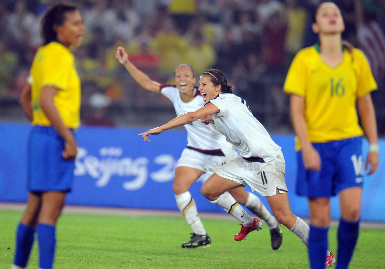 Brazil's women's team has also suffered Olympic despair, losing the 2008 final to the U.S. after taking silver in Athens four years previously. 