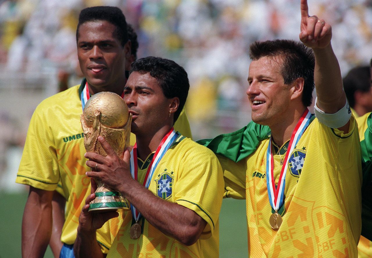 Romario was the toast of Brazil in 1994 when the Samba Boys won the World Cup for the fourth time, beating Italy 3-2 on penalties in the final in the United States.  