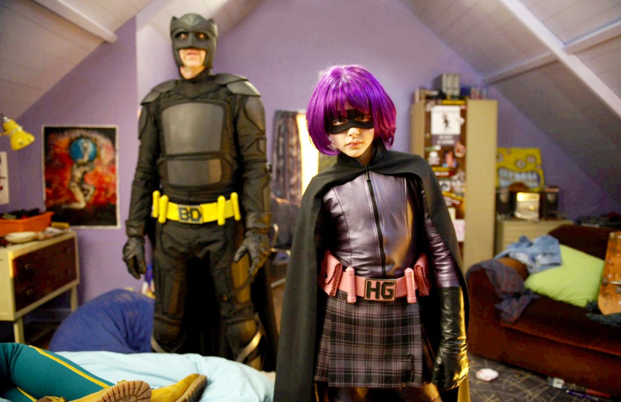 While most of "Kick A**" (2010) focuses on the title character, Chloe Moretz's portrayal of Hit-Girl, the violent and cussing 11-year-old vigilante, raised eyebrows and brought recognition to the young actress. For her breakthrough performance, Moretz went on to receive many award nominations and won some of them.
