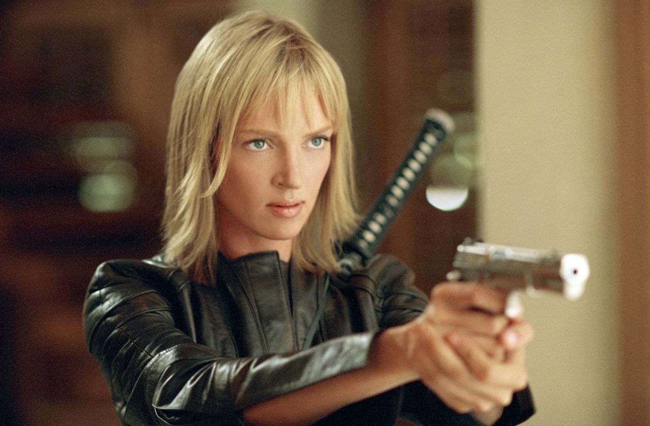 Quentin Tarantino's bloody "Kill Bill" films featured Uma Thurman as The Bride, a former assassin who seeks revenge on her ex-colleagues and her lover after they almost kill her at her wedding. Thurman went on to win many awards for her role, and the martial arts-heavy film gained cult status.