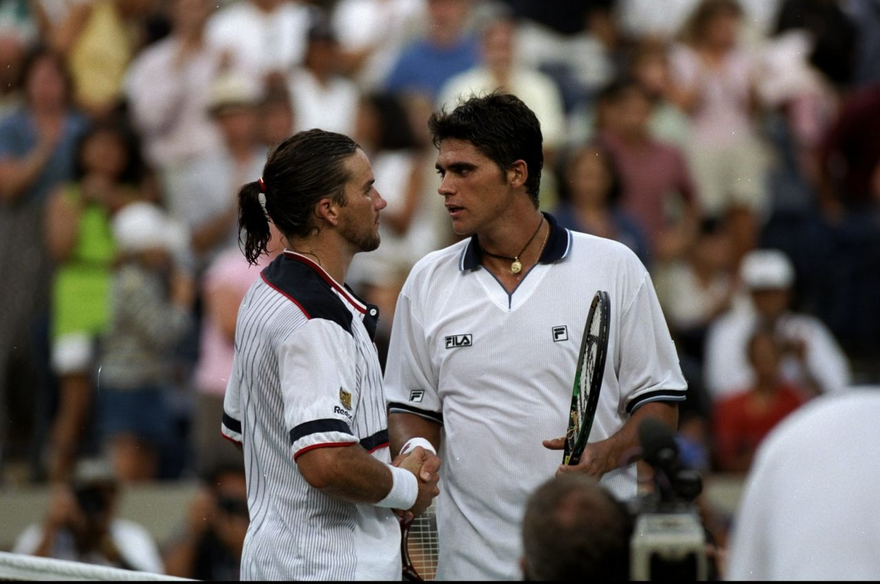 Philippoussis reached the first of his two grand slam finals in 1998, when he was beaten by compatriot Pat Rafter at the U.S. Open.