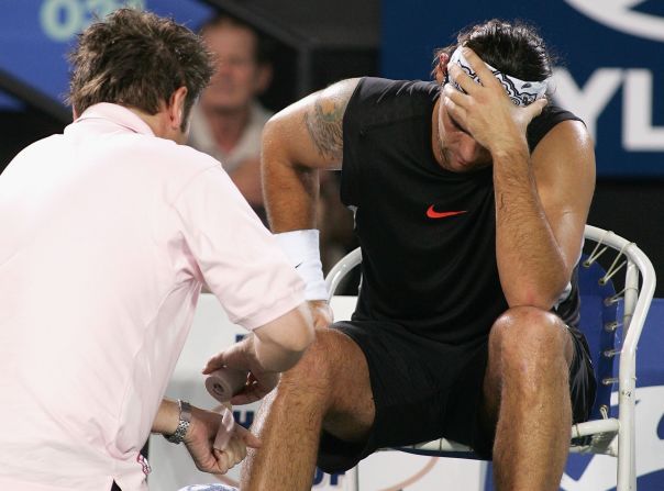 Injuries hampered Philippoussis throughout his career and after the Davis Cup in 2003 he endured three years of disappointing form and persistent knocks.