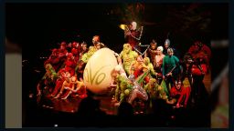 The Cirque du Soleil travelling show Ovo has opened at Santa Monica Pier in Southern California.  Cirque du Soleil is internationally famous for presenting humans who perform astonishing acrobatics, contortions, juggling and trampoline and trapeze acts.
