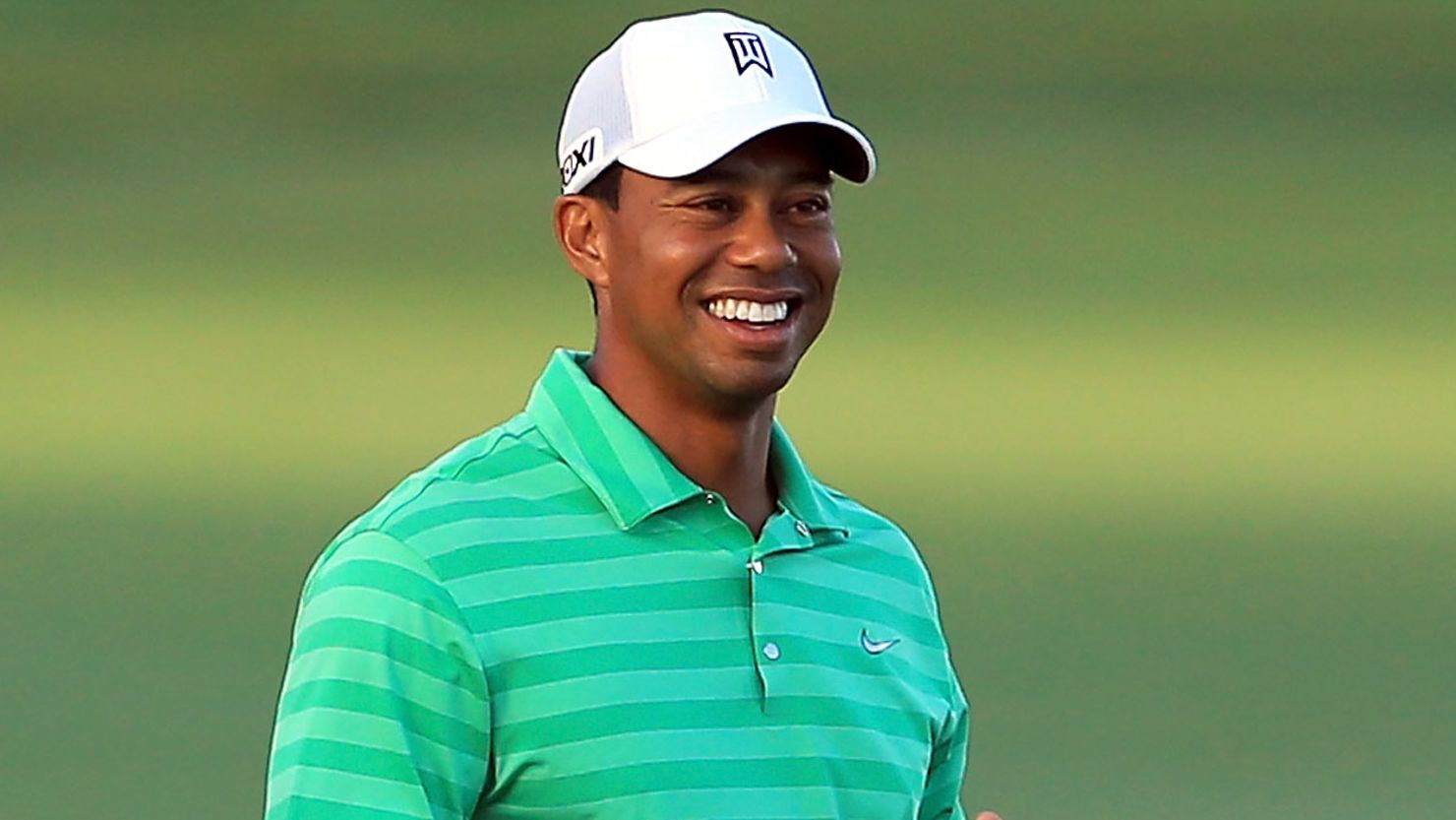 Woods was all smiles after an opening round three-under-par 69 at the Arnold Palmer Invitational at Bay Hill.