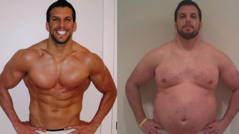 Personal trainer Drew Manning went from being ideal to overweight for his "Fit 2 Fat 2 Fit" campaign.