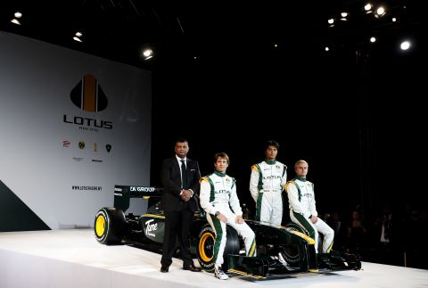 After withdrawing from the sport in 1994, the Lotus name returned to Formula One in 2010. Malaysian businessman Tony Fernandes bought the rights to the "Team Lotus" name.