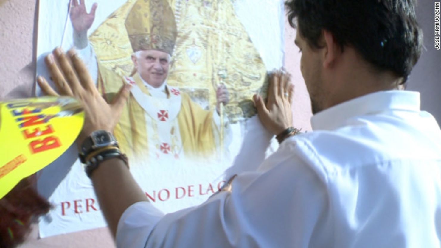 Pope Benedict said last week that Cuba's Marxist political system "no longer corresponds to reality."