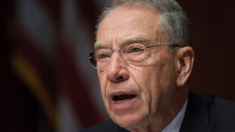 Sen. Charles Grassley of Iowa is the top Republican on the Judiciary Committee.