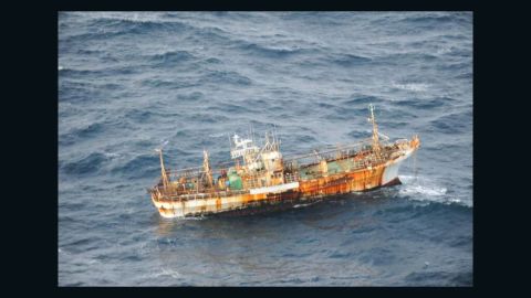 A Japanese fishing vessel that was believed to have been lost in the 2011 tsunami has been located near British Columbia.