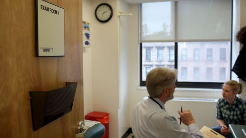 A health clinic in New York City. 