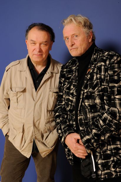 Director Lech Majewski with actor Rutger Hauer at the Sundance Film Festival in 2011; since premiering at film festivals around the globe, the movie has garnered positive reviews. 