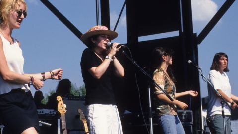 Luscious Jackson, shown here performing in Chicago, Illinois on July 15, 1994, are back with new music.