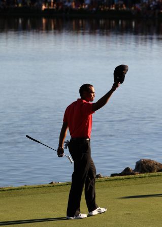 Tiger Woods clinched his first PGA Tour title since September 2009 at the Arnold Palmer Invitational on Sunday. The 14-time major winner is no stranger to success at the Bay Hill tournament, having tasted victory there on a record six previous occasions.