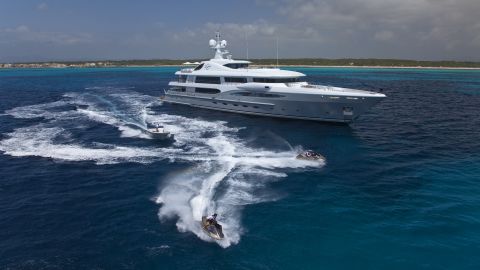 Imagine is 65.5 meters in length and costs €530,000 ($707,000) to charter for one week.