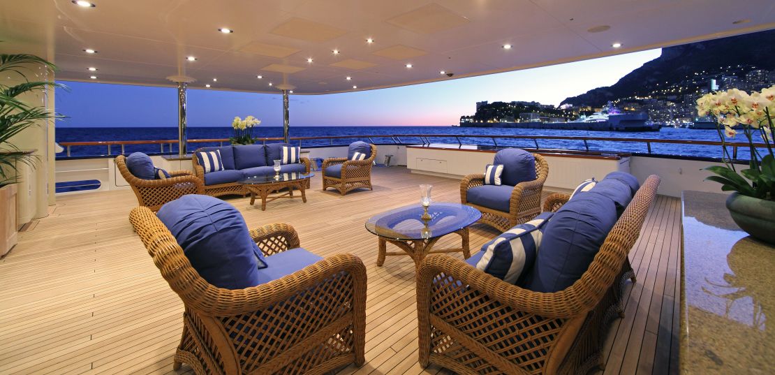 Below deck, Laurel is designed to exude a calssical aesthetic.