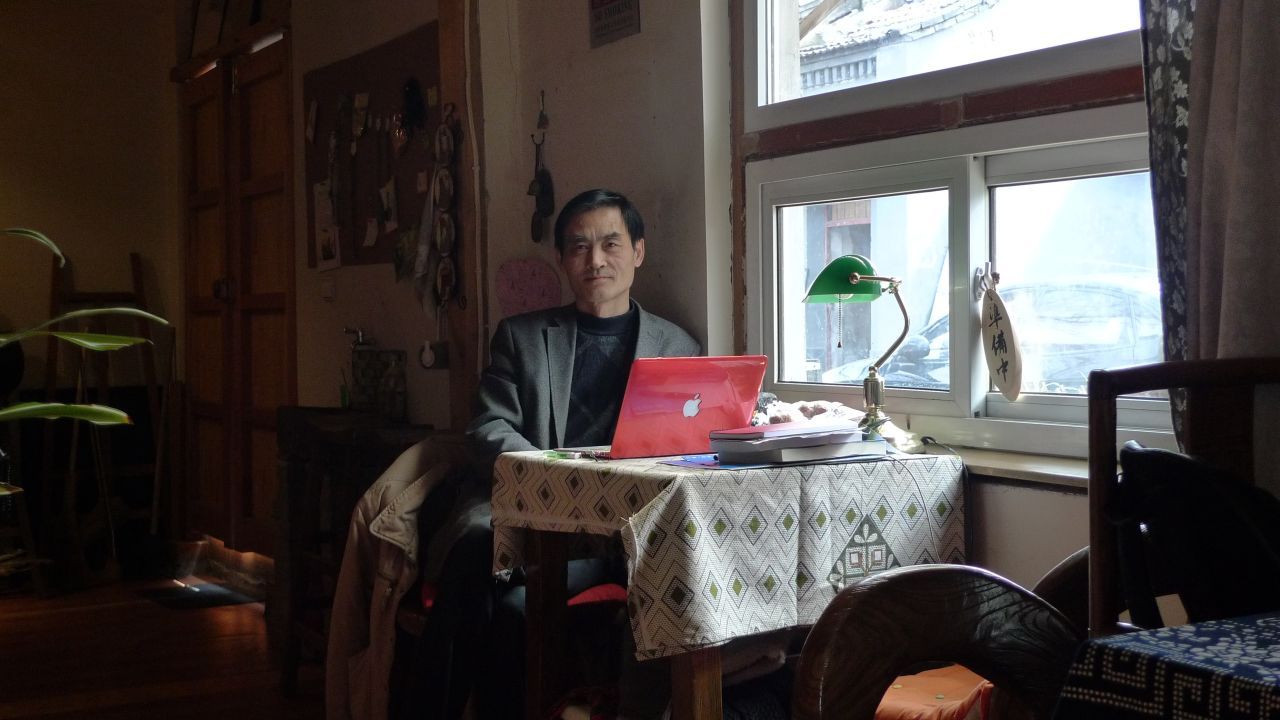 Peter Tan, in his Kaffa Cafe.
