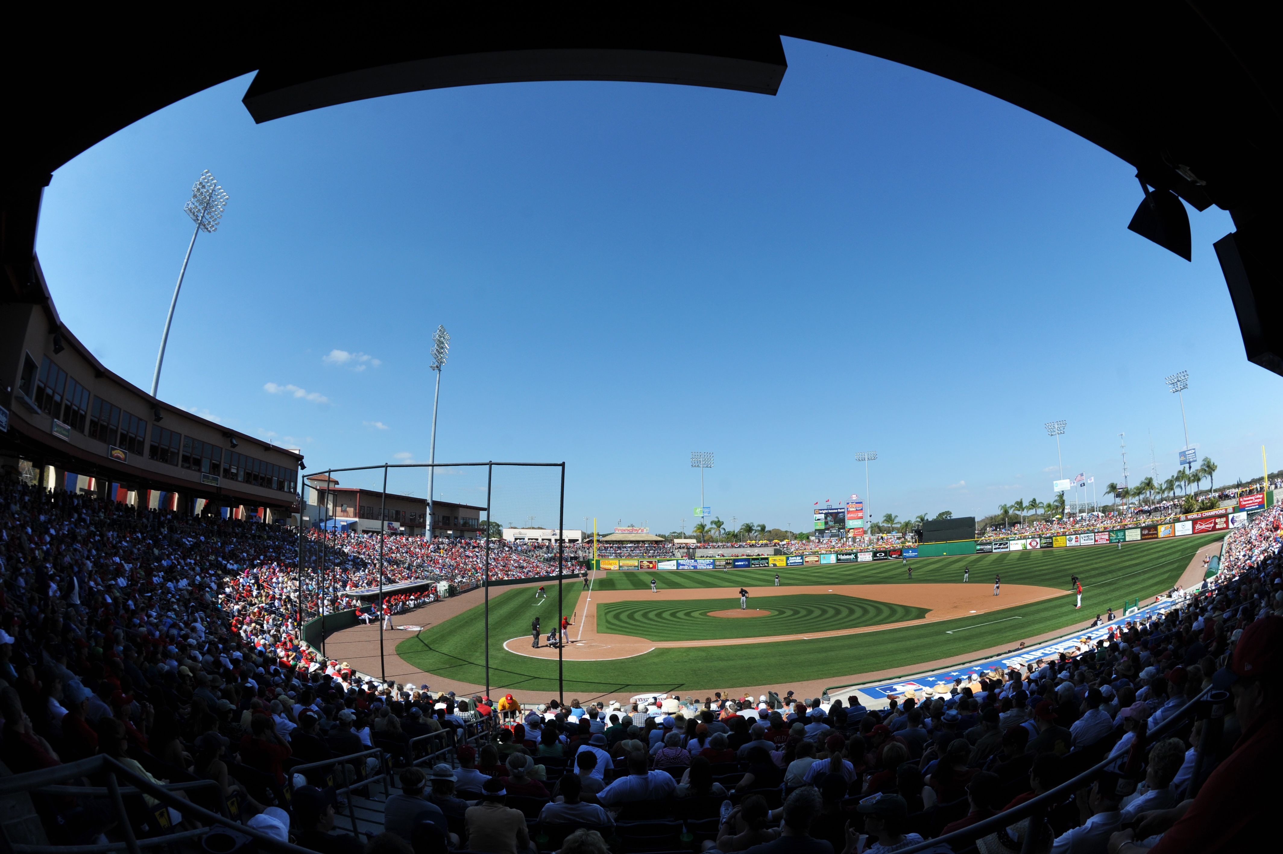 Brighthouse Stadium, Clearwater, FL. Spring Training home of the