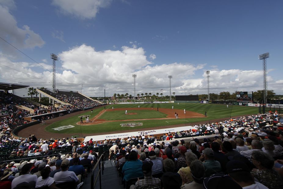 The Detroit Tigers have been playing in Lakeland, Florida for 76 years. The city's Joker Marchant Stadium has been the team's spring training home for 47 seasons.