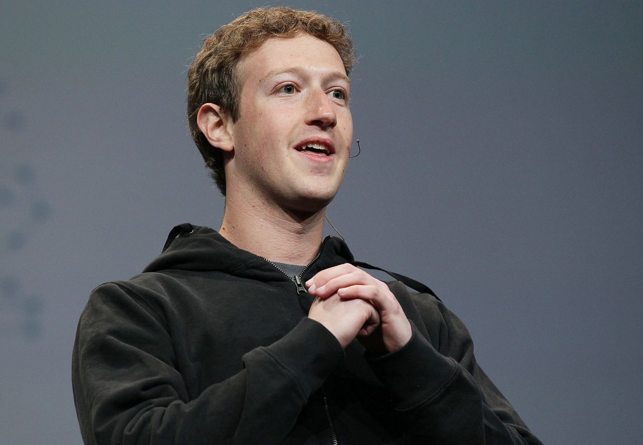 Facebook founder Mark Zuckerberg wears a hoodie during a keynote address at a 2010 conference in San Francisco. Protesters nationwide are wearing hoodies in support of Trayvon Martin, 17, who was wearing one when he was shot dead while walking in a gated community in Sanford, Florida.