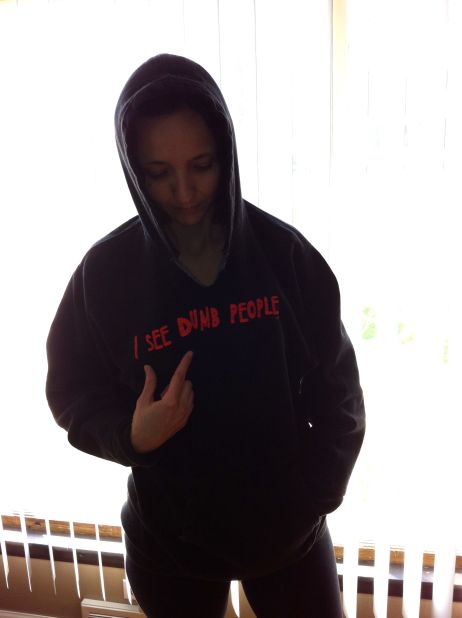 She hasn't marched in any rallies, but Norma Valdez of Wauwatosa, Wisconsin, has been furious since she heard about the Trayvon Martin story. She took a photo donning her <a href="http://ireport.cnn.com/docs/DOC-767106">"I see dumb people"</a> hoodie in solidarity with the cause. "I can't believe in our day and time people are still perceiving our youth as troublemakers, and I find it hard to believe race wasn't a factor."