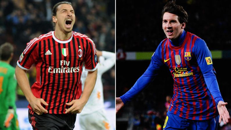 Reigning champions Barcelona take on seven-time winner AC Milan on Wednesday. The match pits three-time World Player of the Year Lionel Messi, the leading scorer in this year's competition, against the talented Zlatan Ibrahimovic -- who left Barca for Milan in 2011.