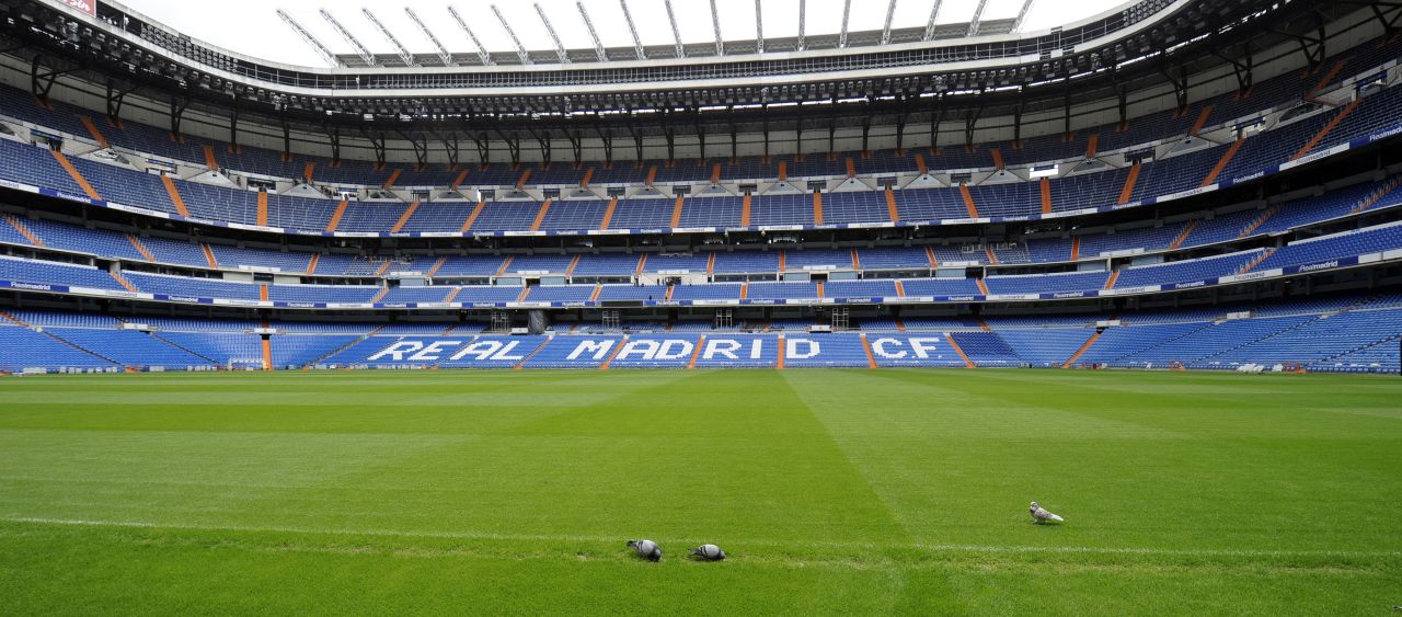 The contrast between the two teams is obvious when looking at their respective stadiums. Real Madrid play at an 85,000-seater ground in the Spanish capital, which is named after the club's former chairman Santiago Bernabeu.