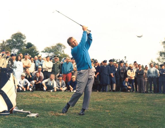 In the 1960s, Palmer was arguably the most popular sportsman in the world. From 1960 to 1963 he won a remarkable 29 tournaments and, as his popularity and fame grew, so did the legions of fans who would follow his every move -- known as "Arnie's Army."