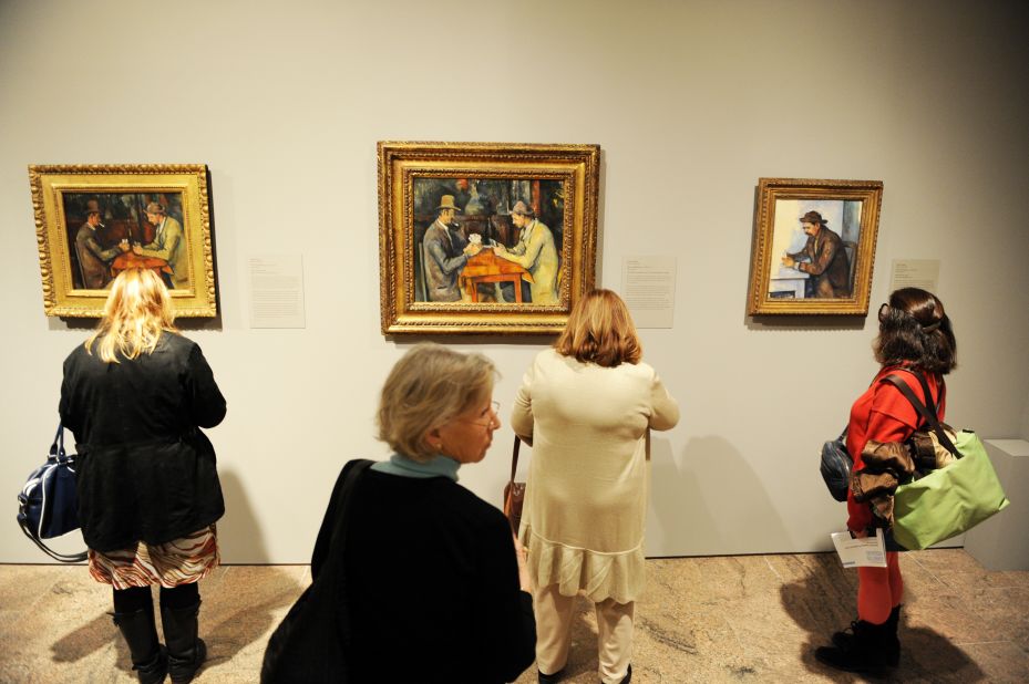 The finished paintings are now star attractions in some of the world's most famous museums -- they were the subject of an exhibition at London's Courtauld Gallery and the Metropolitan Museum of Art in New York in 2011.