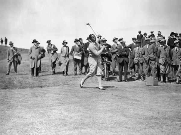 Only Nicklaus and Woods have won more majors than Walter Hagen. His tally of 11 includes two in 1924, and the New Yorker is widely acknowledged as being the first player to earn $1 million. He was also a key figure as professional golfers became accepted in the amateur era.