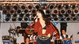 These images appear in the book "To Selena, with Love," by Chris Perez. Selena was comfortable onstage. It was only natural, especially since she started performing at such a young age. In fact, her father took her out of school when she was in the eighth grade to begin her career. She later received her GED when she was 17. 