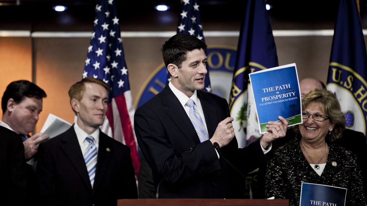 House Budget Chairman Rep. Paul Ryan and members of the Budget Committee introduce their 2013 budget.