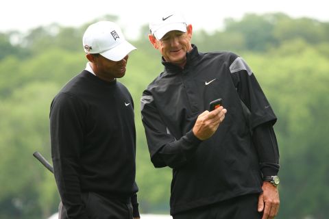 Haney says he texted Woods at the end of their partnership in 2010 expressing unhappiness that they did not seem like close friends.