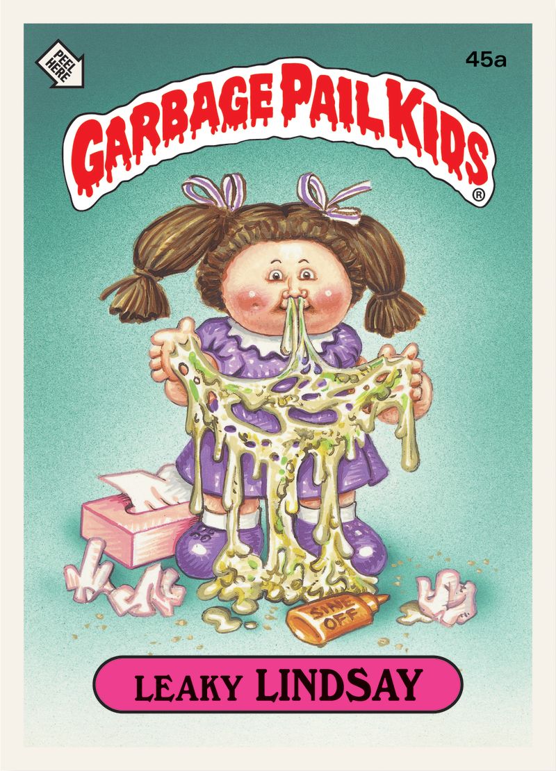 Remembering disgusting rebellious era of trading cards Garbage Pail Kids CNN