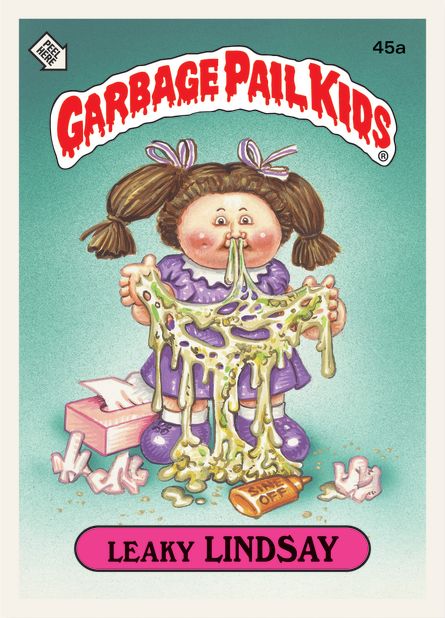 Topps' "Garbage Pail Kids" sticker trading cards sought to parody the "saccharine cuddliness" of the Cabbage Patch dolls with something grotesque yet endearing, says cartoonist Art Spiegelman, who worked on the series. Click through the gallery for highlights of images from the new compilation, "Garbage Pail Kids."