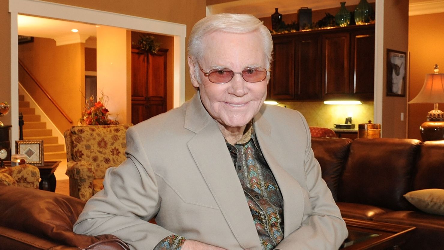 Country music legend George Jones has been hospitalized in Nashville.