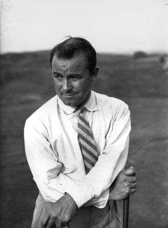 Gene Sarazen's double eagle at Augusta's par-five 15th hole in 1935 is one of the most famous feats in the history of golf. Holing out his second shot from 235 yards with a four wood helped "the Squire" secure a playoff against fellow American Craig Wood, which he won comfortably. Sarazen's masterstroke became known as "the shot heard around the world" and did much to put the tournament (founded the previous year) on the map.    