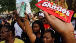 trayvon martin skittles protest