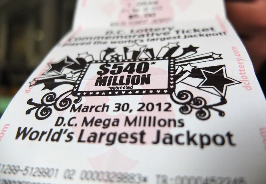 A Mega Millions ticket sold in Washington on Friday. The jackpot has skyrocketed by $300 million, and is likely to climb, since the last drawing on Tuesday.