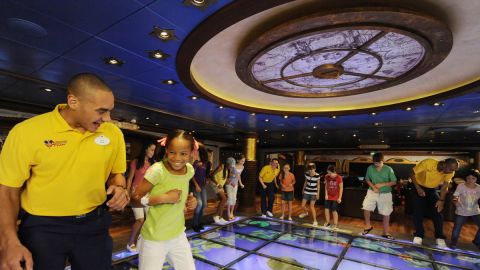 The Magic Play Floor is made up of 32 high-definition displays that lets gamers interact by using their feet or hands. 