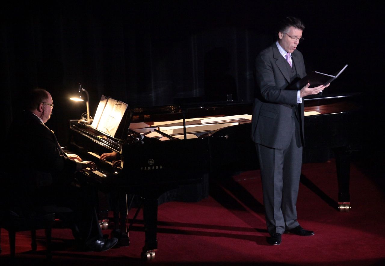 Thomas Hampson, otherwise known as "America's Baritone," is seen here performing at the Waldolf Astoria in New York City. Having sung in more than 70 opera roles over a career that began in the early 1980s, Hampson is today regarded as one of the world's foremost and prodigious operatic talents.