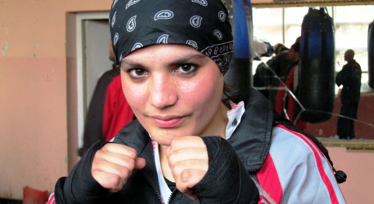 17-year-old Sadaf Rahimi was given a wild card to compete in the 2012 Olympic Games in London.