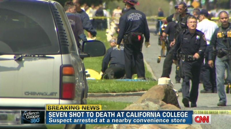 Former Student Arrested In California College Shooting That Killed 7 | CNN