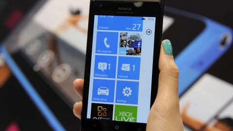 Though the screen on the Nokia Lumia 900 is 0.8 inches larger than an iPhone's, it doesn't feel large in your hand.
