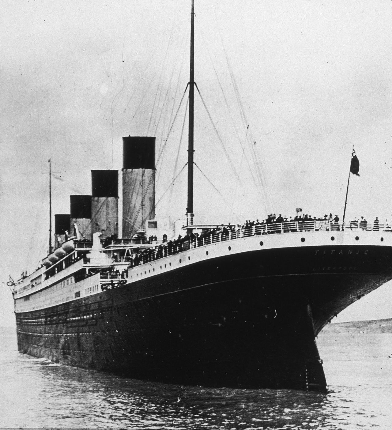 The Titanic starts off on her first and last voyage, leaving Queenstown, now Cobh, Ireland, on April 10, 1912.