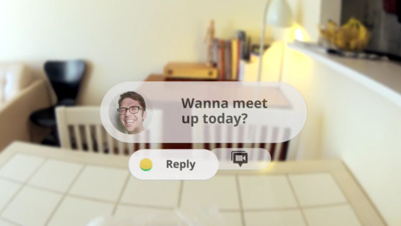 New hardware devices like Pebble and Google Glass (above) will be the early browsers of precognitive technology.