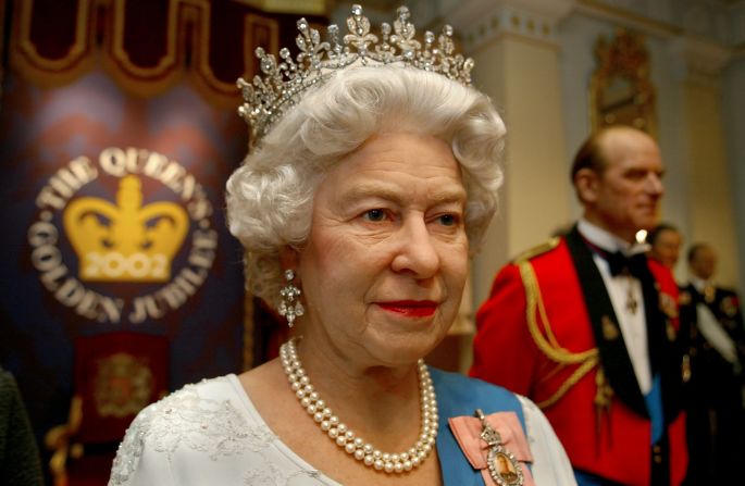 In London, the new figures will go on display alongside those of other members of the royal family, including Queen Elizabeth and the Duke of Edinburgh.