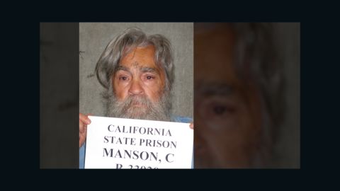 Charles Manson, shown in a 2011 prison photo.