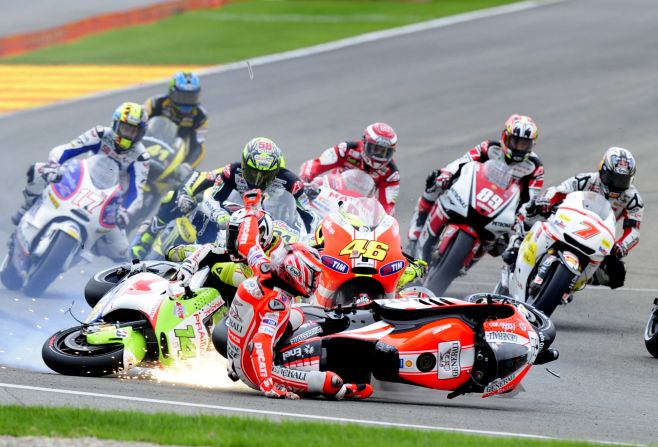 Rossi's teammate Nicky Hayden was a world champion with Honda in 2006, but finished eighth last year and crashed in the final race. The 30-year-old American is starting his fourth season at the Italian team.