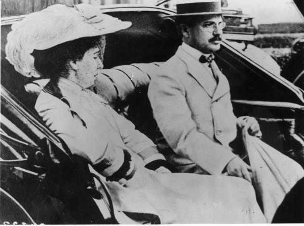 <strong>Prominent families: </strong>This photo circa 1910 shows banking and mining millionaire Benjamin Guggenheim with his wife, Florette Seligman. Guggenheim died in the Titanic disaster. A number of prominent families lost members in the tragedy.
